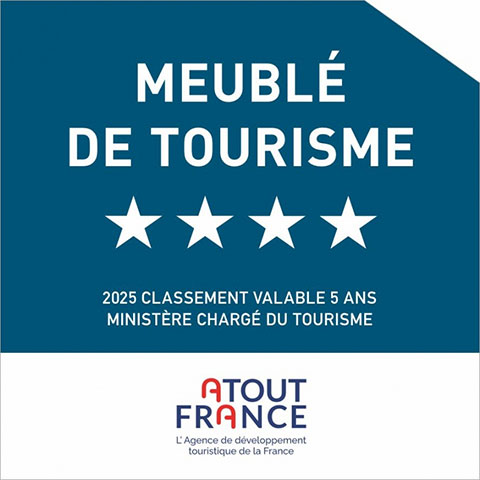 Meublé de Tourisme, four stars