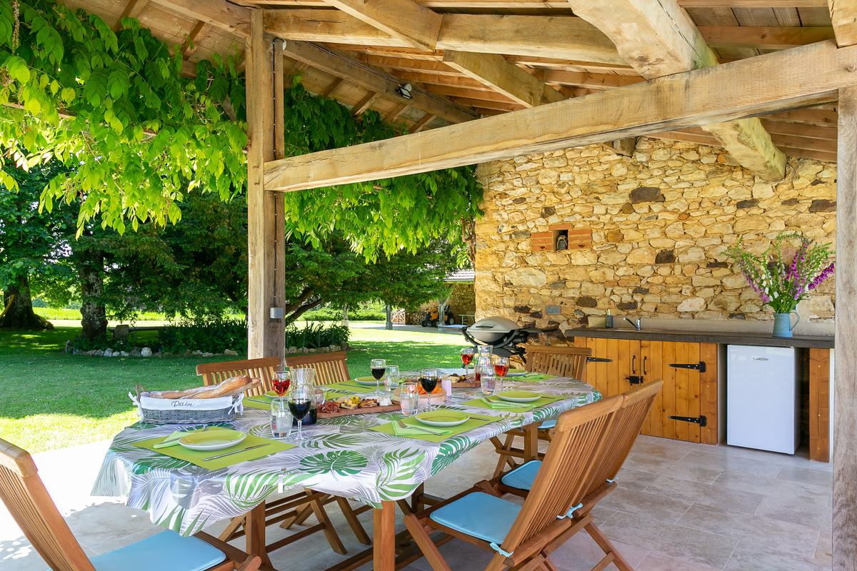 Loungers by the pool