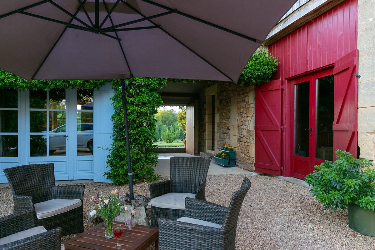 The courtyard